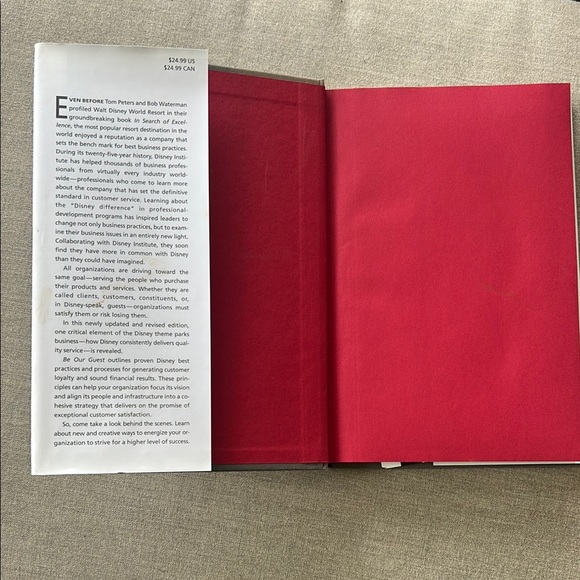 Disney Institute 'Be Our Guest' Book - Picture 2 of 5